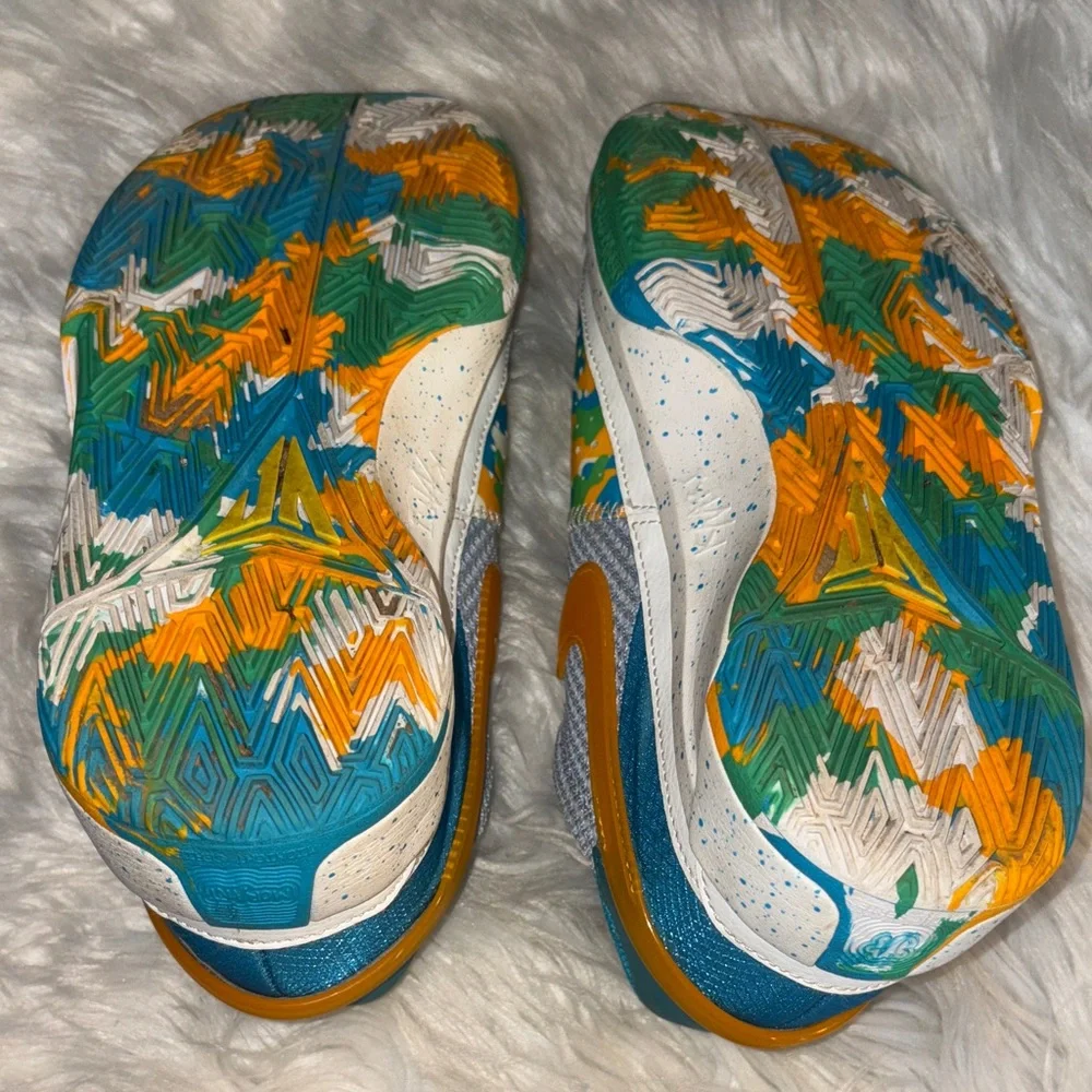 Nike Ja 1 GS sundial  - Blue, Green, White